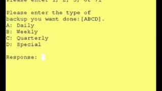 Intro To Korn Shell - Lesson 8b - "case" statement
