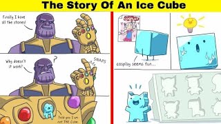 Hilarious Comics About Ice Cubes Which Have Deep Meanings
