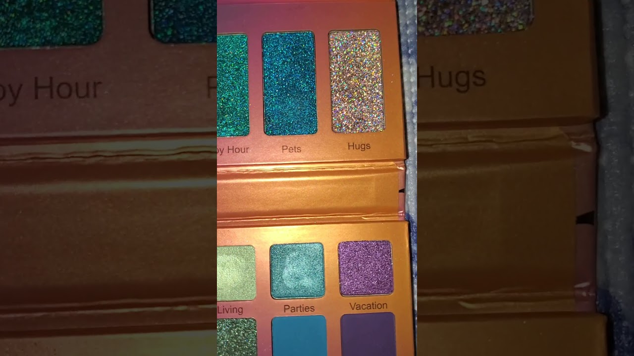 Violet Voss Best life 1 & 2 Eyeshadow Palettes. 
