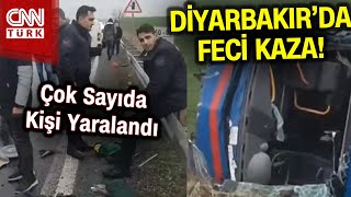 SON DAKİKA! 🚨| Diyarbakır'da Cezaevi Aracı Devrildi, 20 Kişi Yaralandı #Haber
