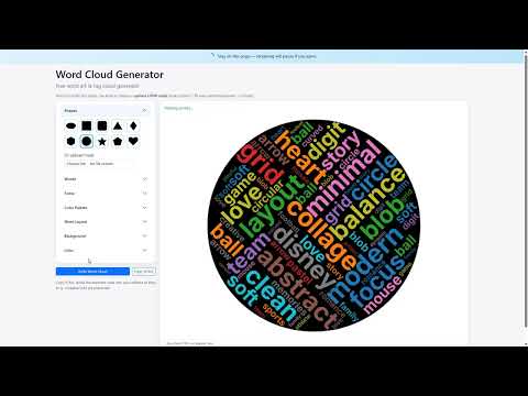 Word Cloud Generator (Any Shape) – Free Online Word Art Maker | WordBulb