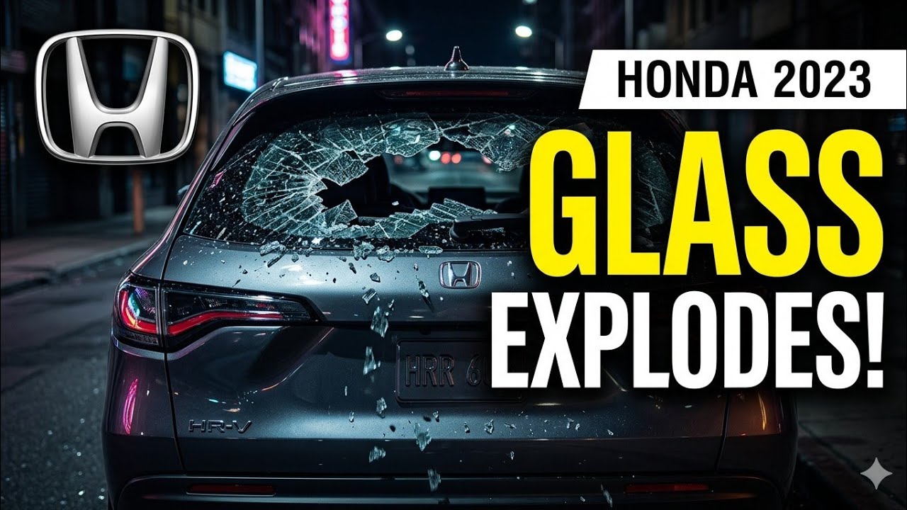 Honda HRV Rear Window Shattering | Know Before It Happens! - YouTube