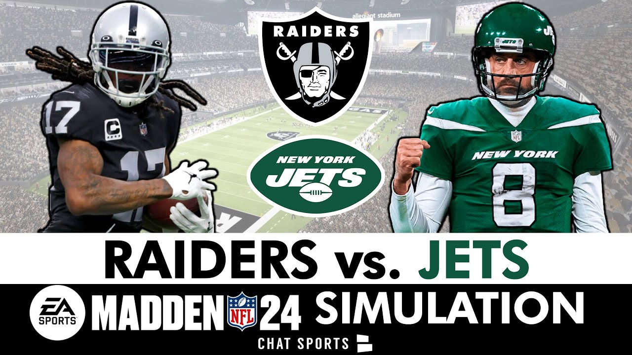 Ready go to ... https://www.youtube.com/watch?v=lDaKcWDqdJE [ Raiders vs. Jets Simulation LIVE Reaction & Highlights (Madden 24 Rosters) | NFL Week 10]