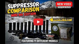 Suppressor Sound Test: 7.5" Mini M4 300 Blackout - Dead Air, Nomad, Sandman Series &amp; More!