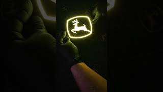 John Deere Logo , LED Emblem #johndeere #tractor #agro