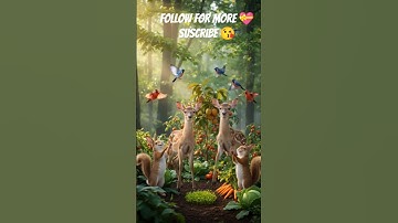 The deer saved the litchi tree from drying up by seeing water 😭 #ai #tree #save #plants #water