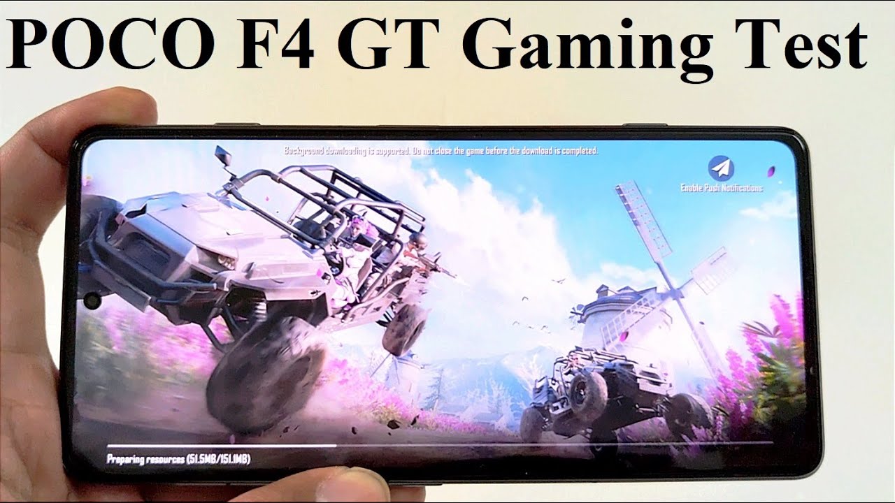 POCO F4 GT - Hardcore Gaming Test (PUBG Mobile, Call of Duty 