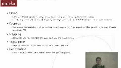 Code4Lib 2008: Show Your Stuff, using Omeka