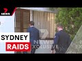 Police carry out raids across sydney  7 news australia