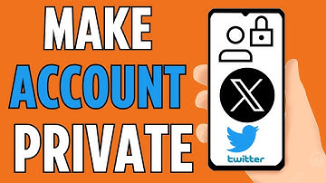 How To Make Account Private Twitter/X Tutorial (2024)