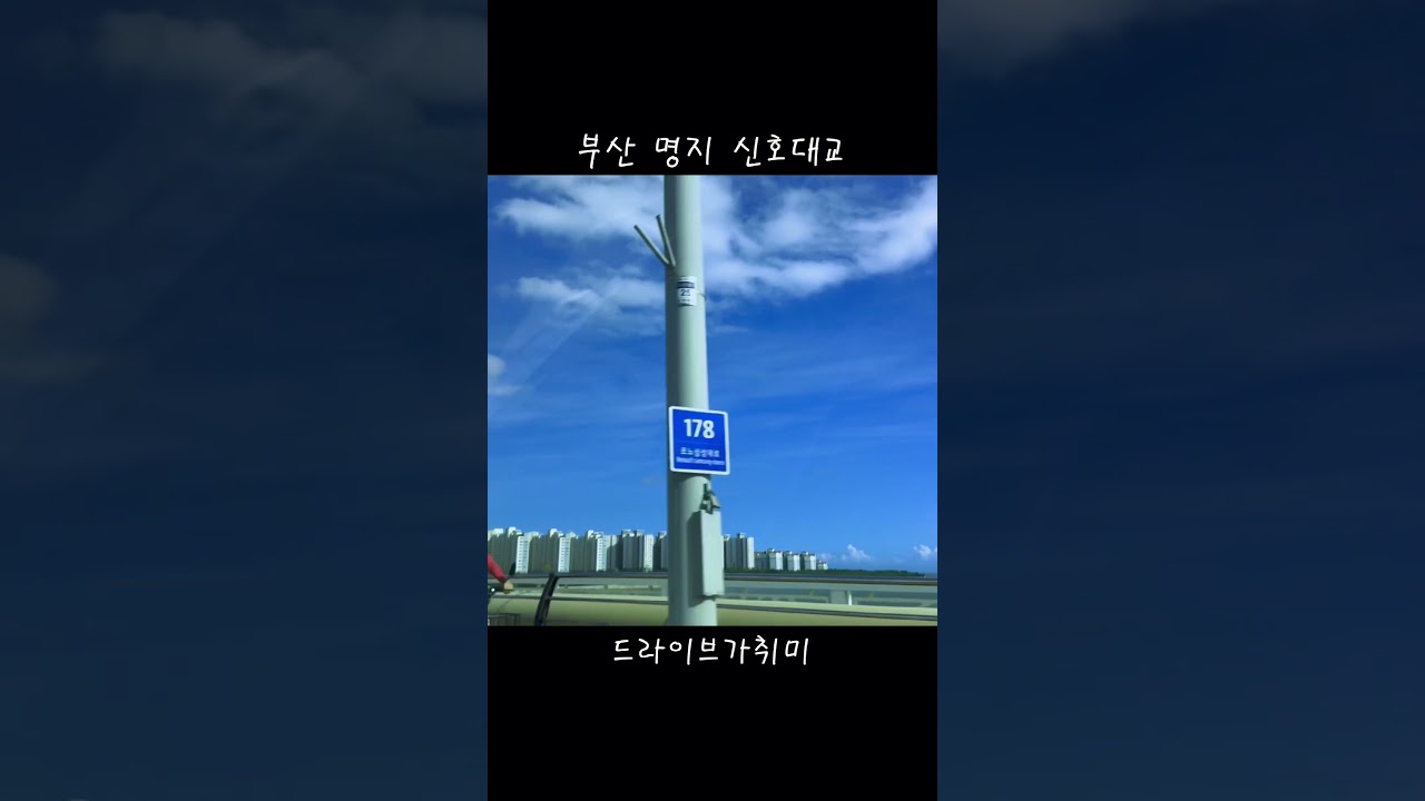 부산 명지 신호대교
