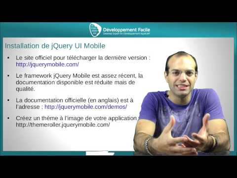 Présentation et installation du framework jQuery Mobile