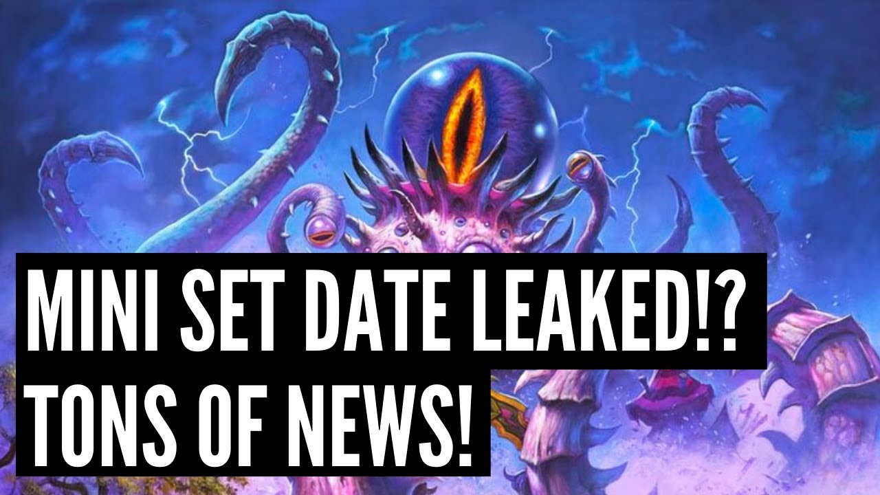 Darkmoon Faire Mini Set release date LEAKED!? Tons of NEWS and DETAILS! Only costs 2000 gold?