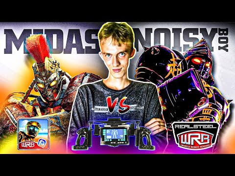ПРОХОЖДЕНИЕ Real Steel World Robot Boxing MIDAS vs NOISY BOY/ Как в фильме