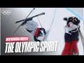 David Wise Helps Aaron Blunck 🇺🇸🤝 | Beijing 2022 | Heartwarming Olympic Moments