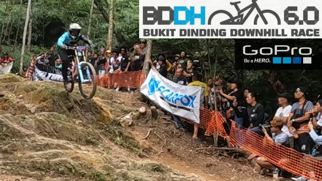 Rock Garden Section Highlight! - Bukit Dinding Downhill Race 6.0 #DownhillMTB #MountainBiking