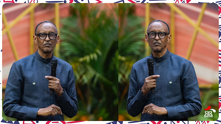#ICYUMWERUNIBYACYO: H.E PAUL KAGAME YAVUZE KU MASEZERANO Y'AMAHORO HAGATI Y'U RWANDA NA CONGO