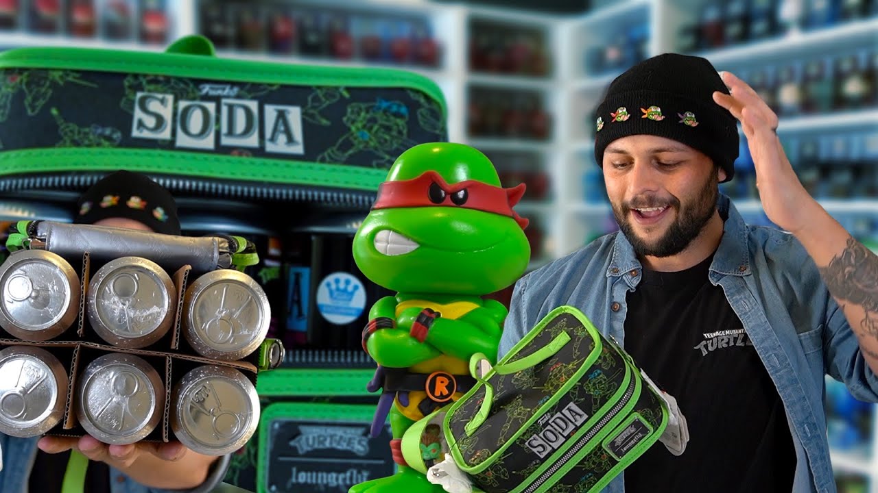 Открываем TMNT Black Light Funko Sodas! (И ВСТРЕЧАЕМ ПОГОНЬ!)