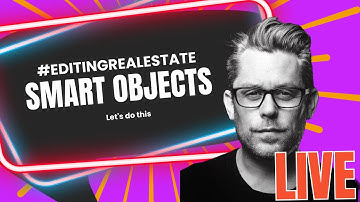 Real Estate Photo Editing  w Smart Objects Workflow LIVE #editingrealestate #realestatephotography