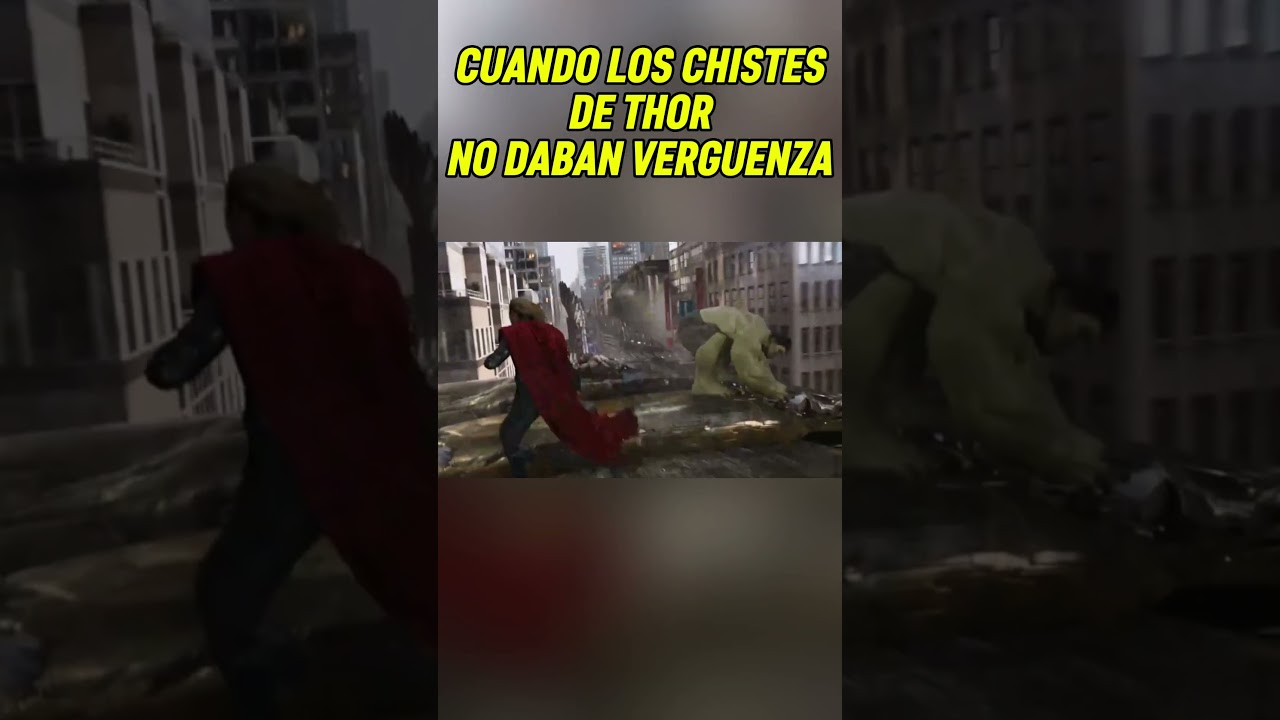 Thor no es un payaso #avengers #marvel #shorts #shortviral #viralshorts #avengersclips