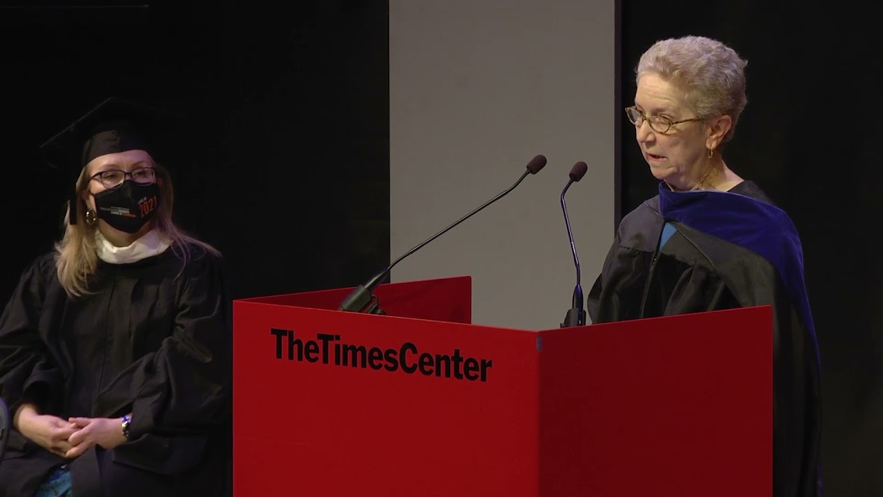 Fall 2021 Commencement: Dean Sarah Bartlett (Part 1)