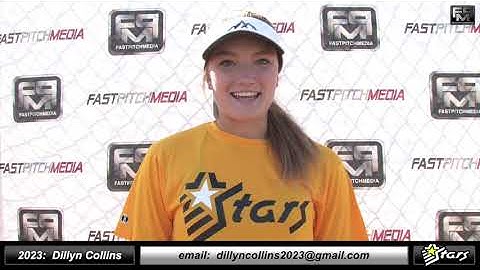 2023 Dillyn Collins Pitcher and First Base Softball Skills Video - Colorado Stars