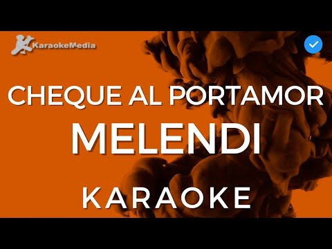 Melendi - Cheque