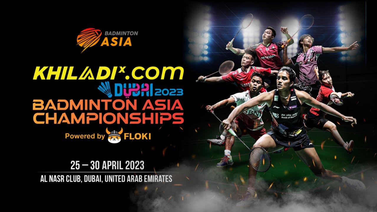 BADMINTON ASIA CHAMPIONSHIPS 2023 COURT 3