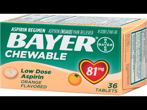 Aspirin Regimen Bayer 81mg Chewable Tablets 1 Doctor Recommended Aspirin Brand Pain Reliever