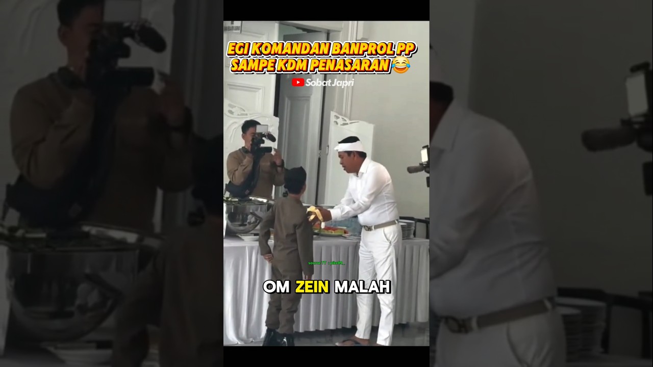 MOMEN KDM MENANYAKAN BANPROL PP ITU APA KE EGI‼️😂