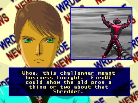 TAS DOS One Must Fall 2097 Tournament Play Heavy Metal Difficulty All Opponents In 54 14 18