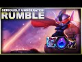 Rumble is seriously underrated in top  league of legends