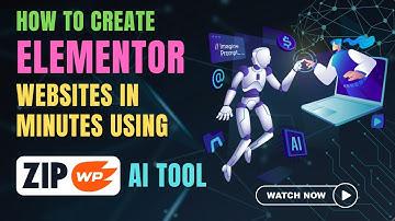 Build AMAZING Elementor Websites in Minutes with ZipWP AI Tool