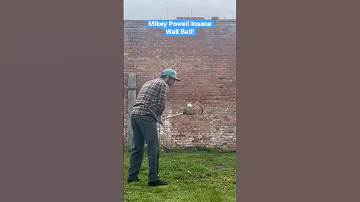 Mikey Powell Plays Insane Lacrosse Wall Ball for Powell Lacrosse! #howto