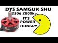 DYS SAMGUK SHU 2306 2800kv Thrust Test Motor test of the week