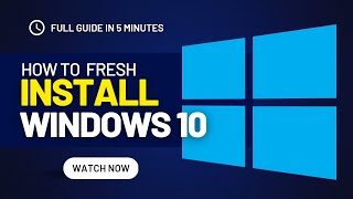 How To Install Windows 10 in ONLY 5 Minutes! (FULL GUIDE)