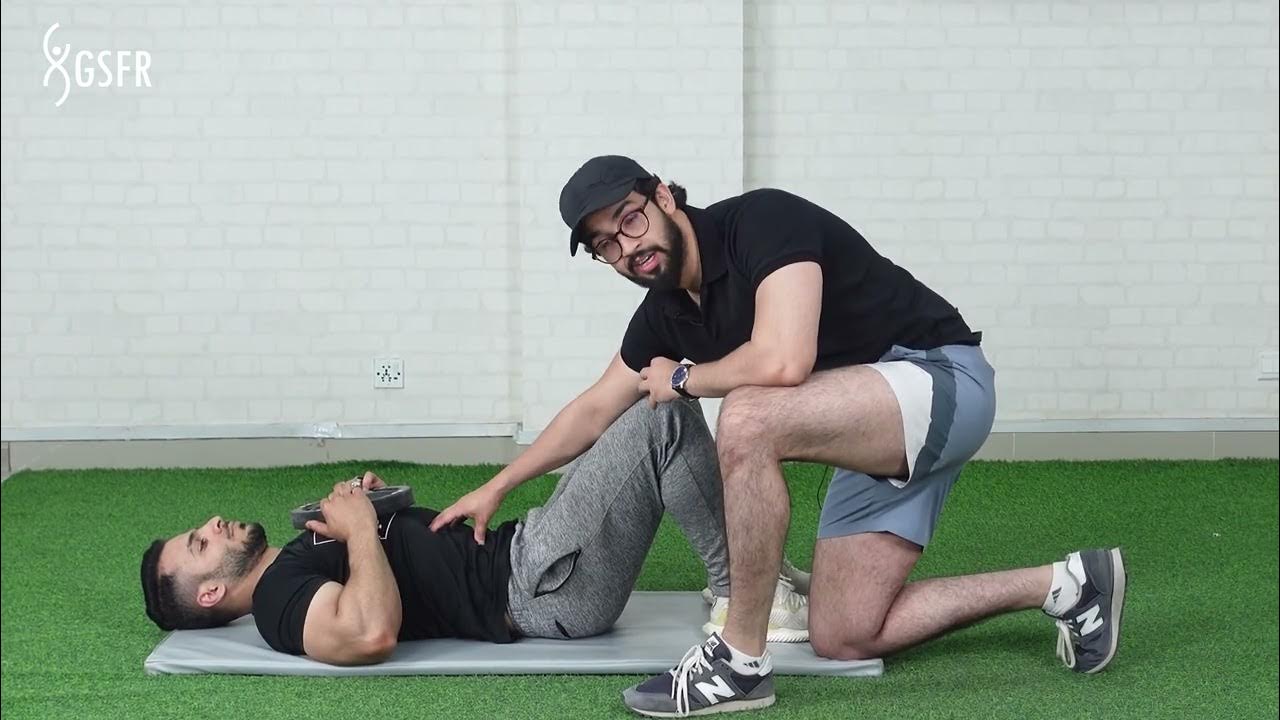 Weighted Crunch Core Exercise At Home or Gym Urdu Hindi YouTube