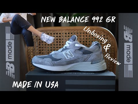 Unboxing \u0026 Review New Balance 992 GR 