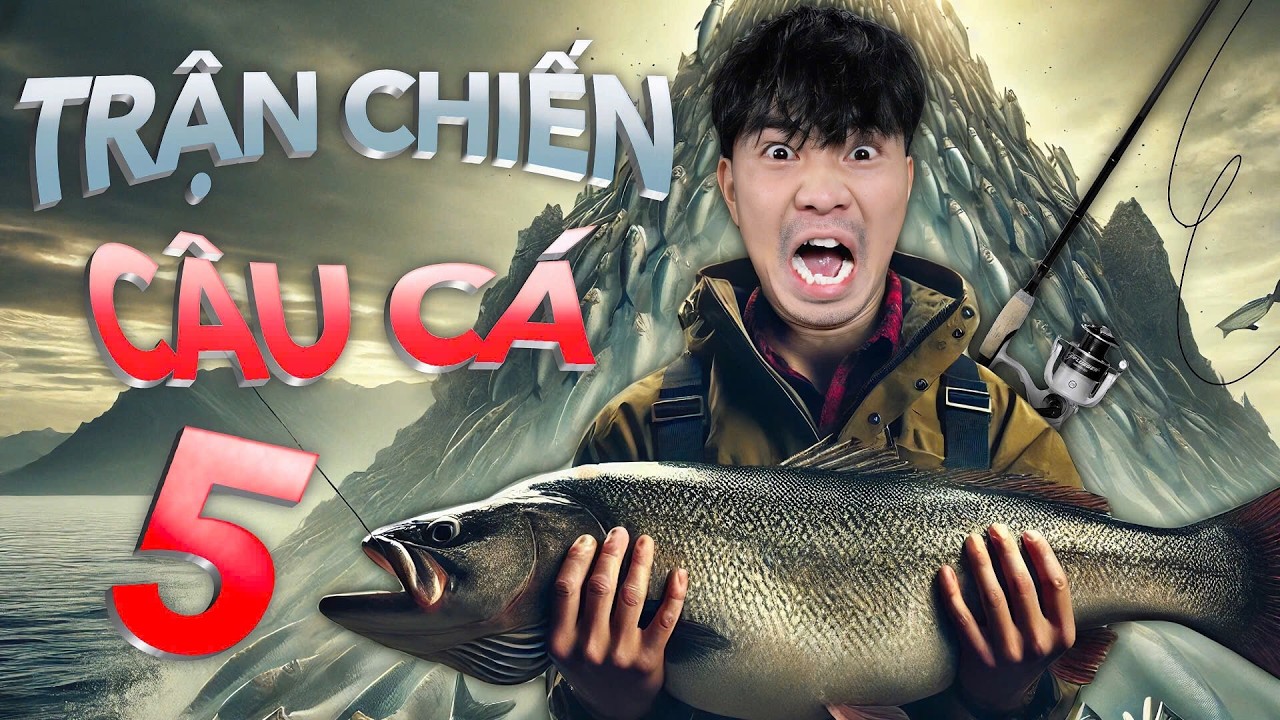 PHD - 24H Câu Cá Cắm Trại Ở Hồ Tự Nhiên - Tập 5 - Đội Câu Được Nhiều Cá Nhất Thắng 10 Triệu