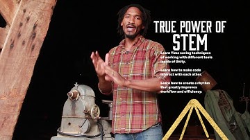 STEM video game design workshop creative flow inside UNITY.