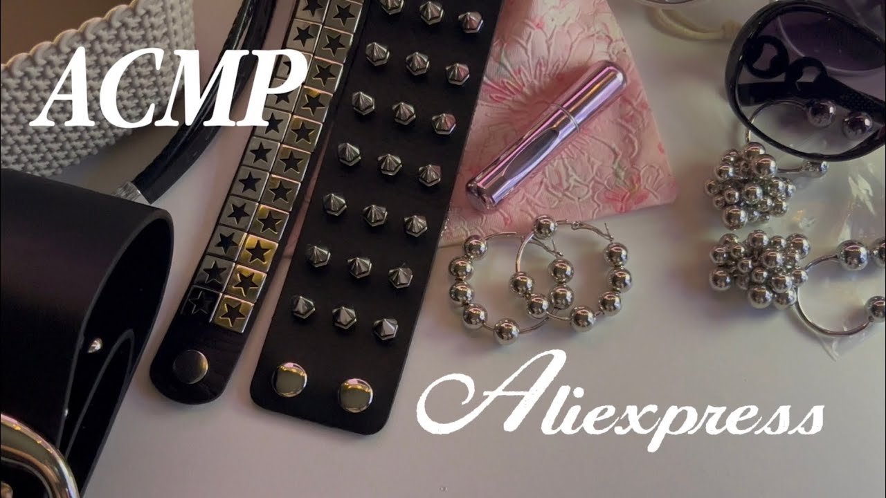 АСМР распаковка Алиэкспересс | unpacking jewelry ASMR