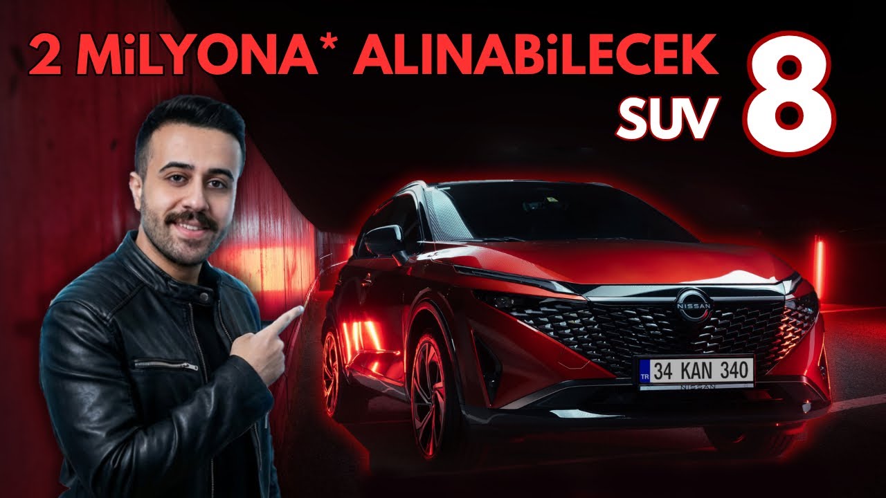 2 MİLYON LİRAYA* ALINABİLECEK EN İYİ 8 C - SUV MODELİ - MAYIS 2026