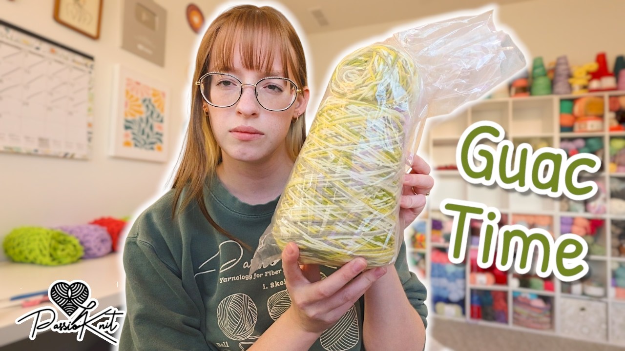 Is Guacamole a Good Halloween Yarn? | PassioKnit Vlog