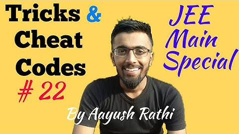 NEET ka Question JEE Main Mei??🔥🔥🔥-Tricks & Cheat Codes #22