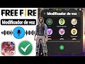 Como mudar a voz no Free Fire 2024 | Aplicativo de troca de voz para Free Fire 2024