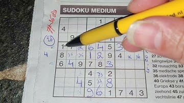 Numbers, still not looking good! (#3689) Medium Sudoku puzzle 11-16-2021