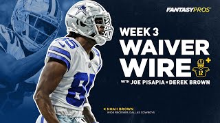 Week 3 Waiver Wire Pickups | Players To Target, Drop, and Trade (2022 Fantasy Football)