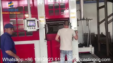 Green sand casting molding machine of Zoomzu Machinery Exported to Egypt