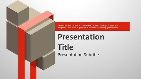 ribbon powerpoint template moving