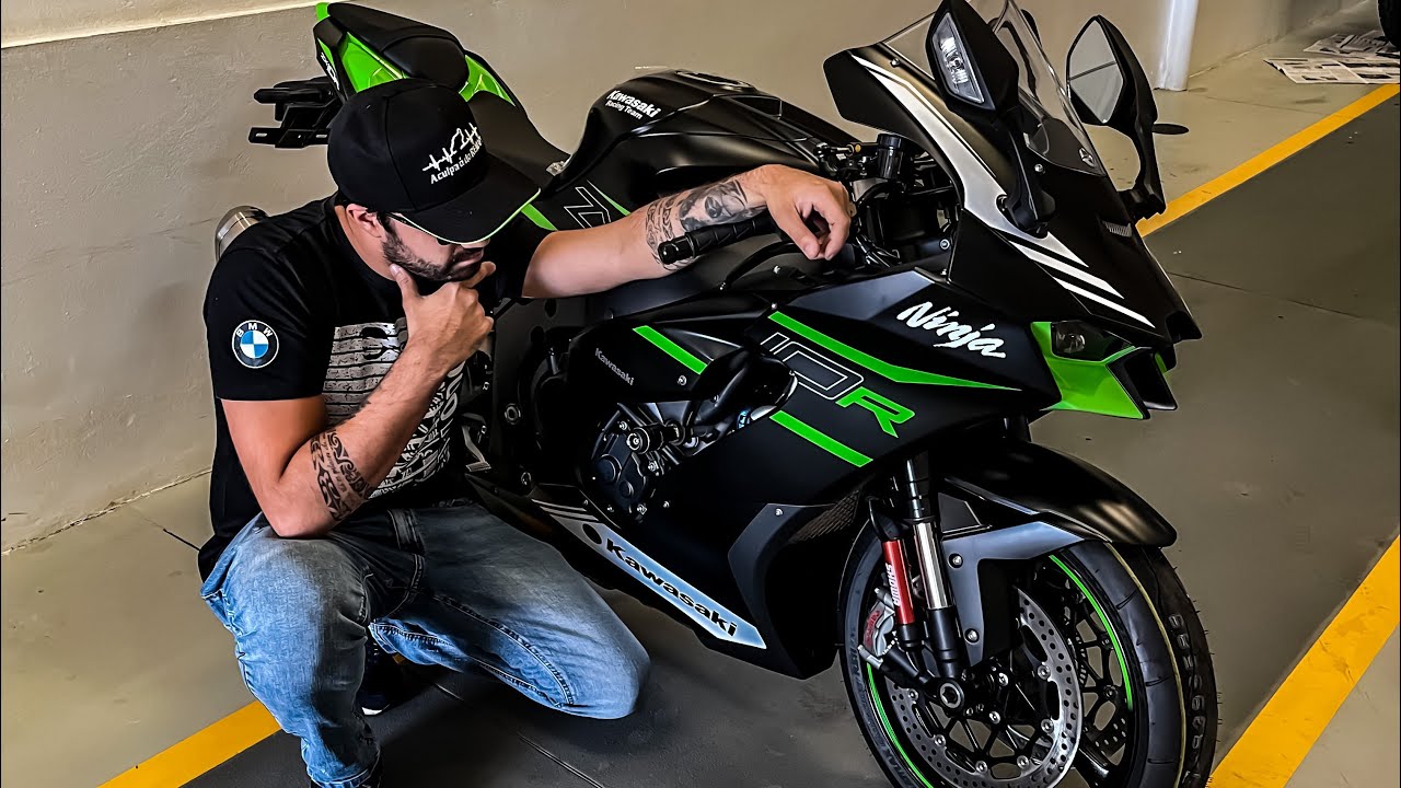 FINALMENTE CHEGOU A ZX10R 2022 😍😍